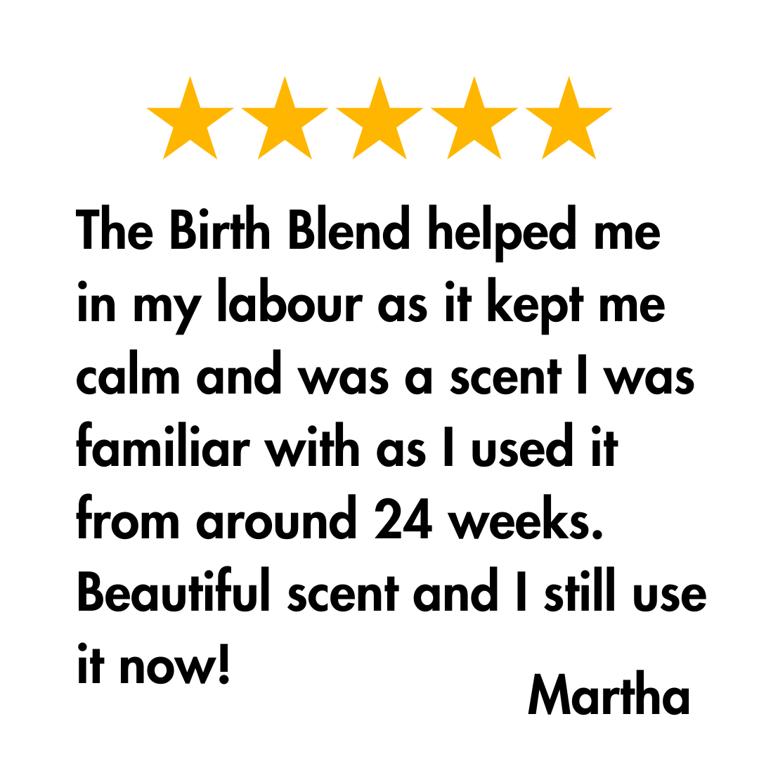 The Birth Blend - Pregnancy Safe Essential Oil for Relaxation and Hypnobirthing
