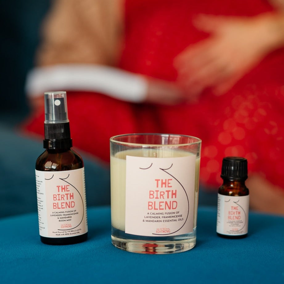 The Birth Blend Spritz - Pregnancy-Safe Pillow/Scarf Spray for Hypnobirthing and Relaxation
