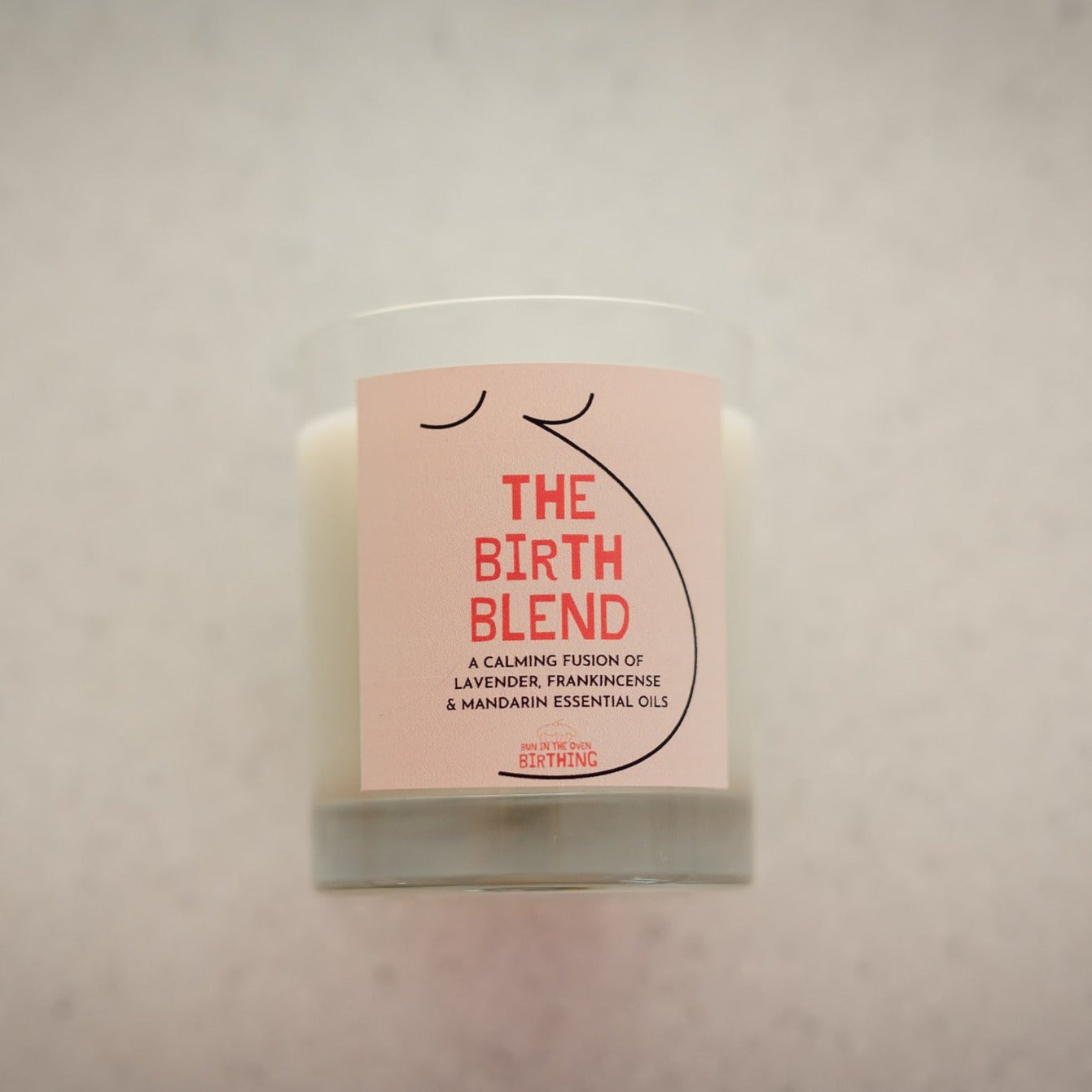 The Birth Blend Candle - Pregnancy Safe Candle for Relaxation and Hypnobirthing