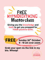 FREE live Hypnobirthing workshop